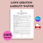 Lawn Aeration Liability Waiver